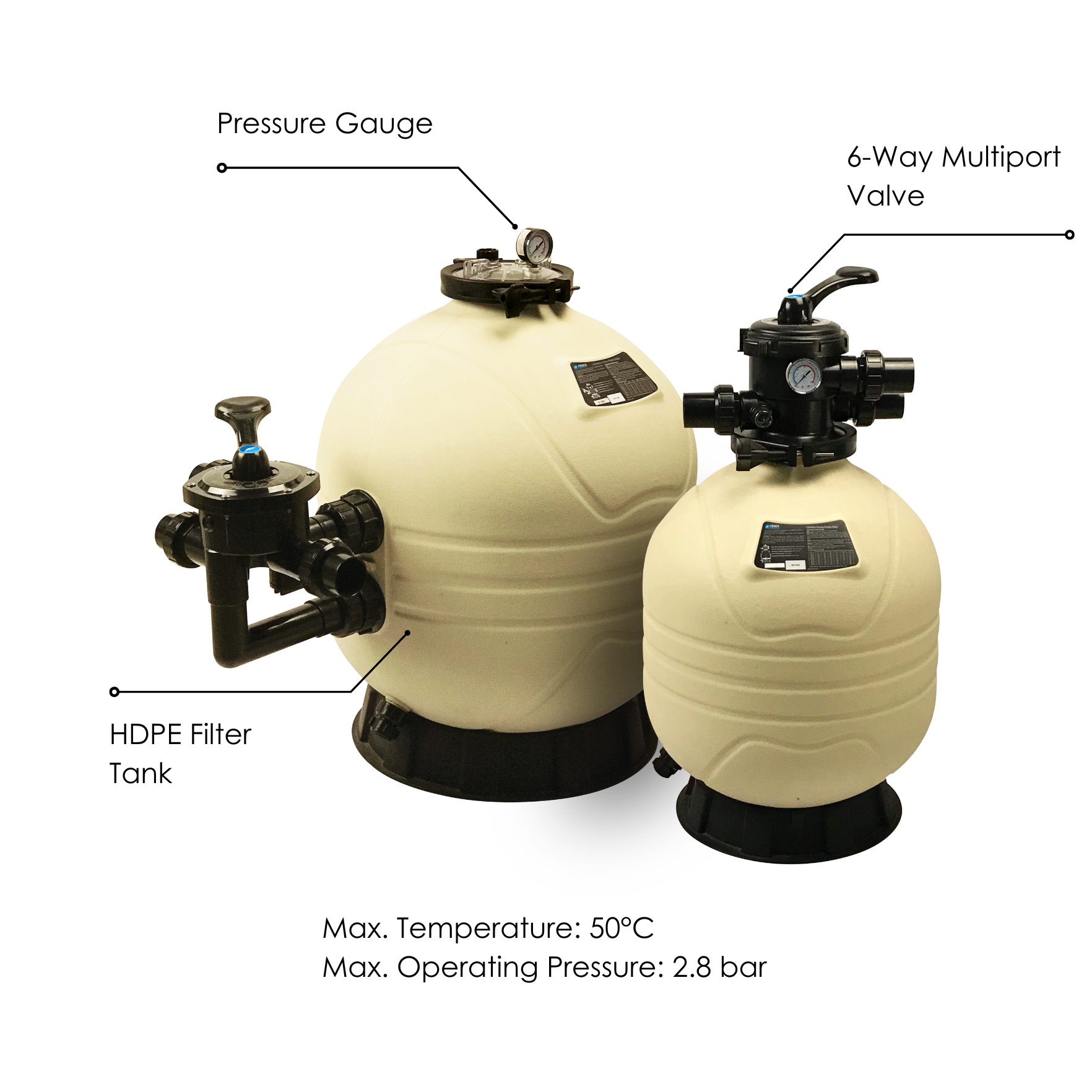 CitrinEco Pool Filter Series